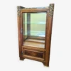 Old Art Deco Showcase In Solid Wood