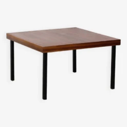 Vintage Mahogany Living Room Table By Pierre Guariche For Meurop 1960s -Bookcases Sales 3728f939 e487 4bf8 ba77 8695db67ea09