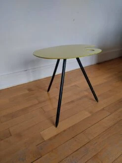Assemblo Side Table Design Lucien De Roeck Painter's Palette Shape
