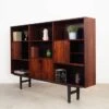Rosewood Bookcase, Danish Design, 1970s, Designer: Erik Jensen, Production: Westergaards Møbelfabrik