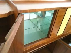 Monumental Wooden Cabinet With Parchment Panels By Gio Ponti, Italy -Bookcases Sales 3bcaf4e9 5346 4f8e 917e 75e9dfcb01c6