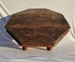 Octagonal Tea Table In Burmese Teak -Bookcases Sales 3c77c423 d26c 404c ae16 35b739c6a114