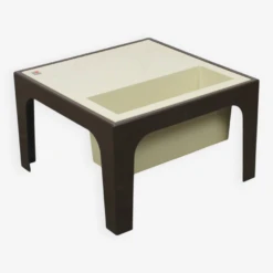 Flair Side Table With Storage Bin 1970s -Bookcases Sales 3c8c6502 960b 4e3a 9b87 fa6573aaf58d