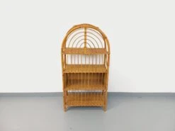 Vintage Rattan And Woven Rattan Bookcase Shelf From The 60s -Bookcases Sales 3ef31492 b7a7 496b ac01 e1c6b21c3281