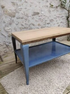 Wood And Metal Coffee Table -Bookcases Sales 3f3a618a 660b 4e7a 8f63 afb5bed8cb87