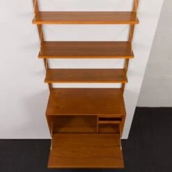 Poul Cadovius One Bay Teak Wall Unit With A Secretaire, Cado, Denmark 1960s -Bookcases Sales 3f8d3f21 1c0f 47f6 9717 601e6a8ad1ad