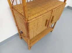 Vintage Rattan And Woven Rattan Bookcase Shelf From The 60s -Bookcases Sales 422131b0 82ec 47fb 81f2 eda47fb82901
