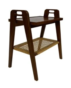 Vintage Side Table Teak Rattan Table From The 1960s 24 Vintage Side Table Teak Rattan Table From The 1960s -Bookcases Sales 427f7d47 5646 4a81 b780 f8d31e48a669
