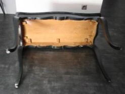 Louis XV Style Console Table In Black Walnut -Bookcases Sales 43440f83 7857 4132 8dd8 2ff098944809