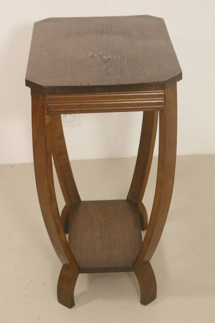 Art Deco Curved Wood Pedestal Table Ref Bagatelle. 13 Art Deco Curved Wood Pedestal Table Ref Bagatelle. - Image 13