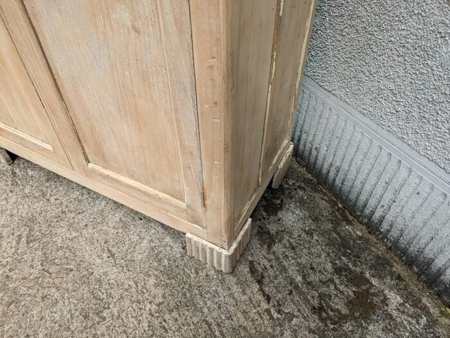 Parisian Wardrobe In Natural Wood 2 Parisian Wardrobe In Natural Wood - Image 2