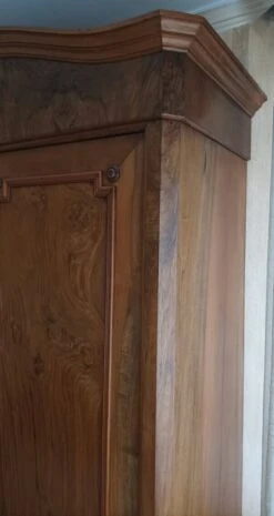 Louis Philippe Walnut Wardrobe