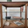 Old Oak Counter Display Case