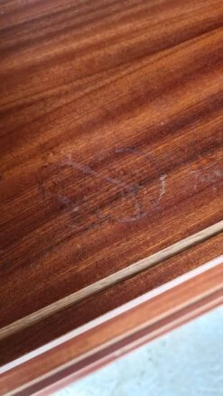 Old Bookcase / Vintage Furniture From The 70s