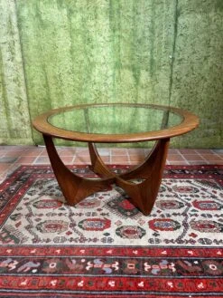 Mid Century Retro Vintage Teak Round Coffee Table By GPlan 1960 -Bookcases Sales 4a2ca06a ac0f 4c58 a5d2 ce1373a073c4