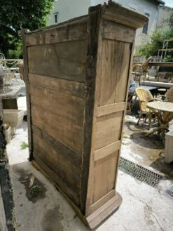 Small Louis XIV Period Cabinet In Natural Solid Oak -Bookcases Sales 4aebc491 af72 4d92 84d4 8674032b2b52