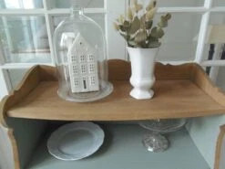 Small Vintage Bookcase, 5 Fixed Shelves, Interior Sublimated In Verdigris. -Bookcases Sales 4cb7b276 192c 4a26 84ad b5f6a0ec50b7