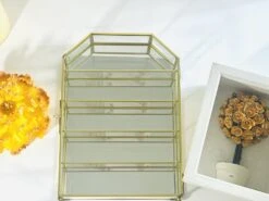 Showcase For Miniatures Or Vintage Golden Jewelry -Bookcases Sales 4d62f167 b190 48a5 b7c9 f756e43dd5d2