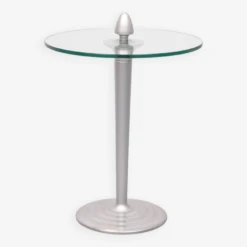 Post Modern Round Glass Side Table 1980s -Bookcases Sales 4daa5590 ea6c 41e1 af64 8b5627d916a3