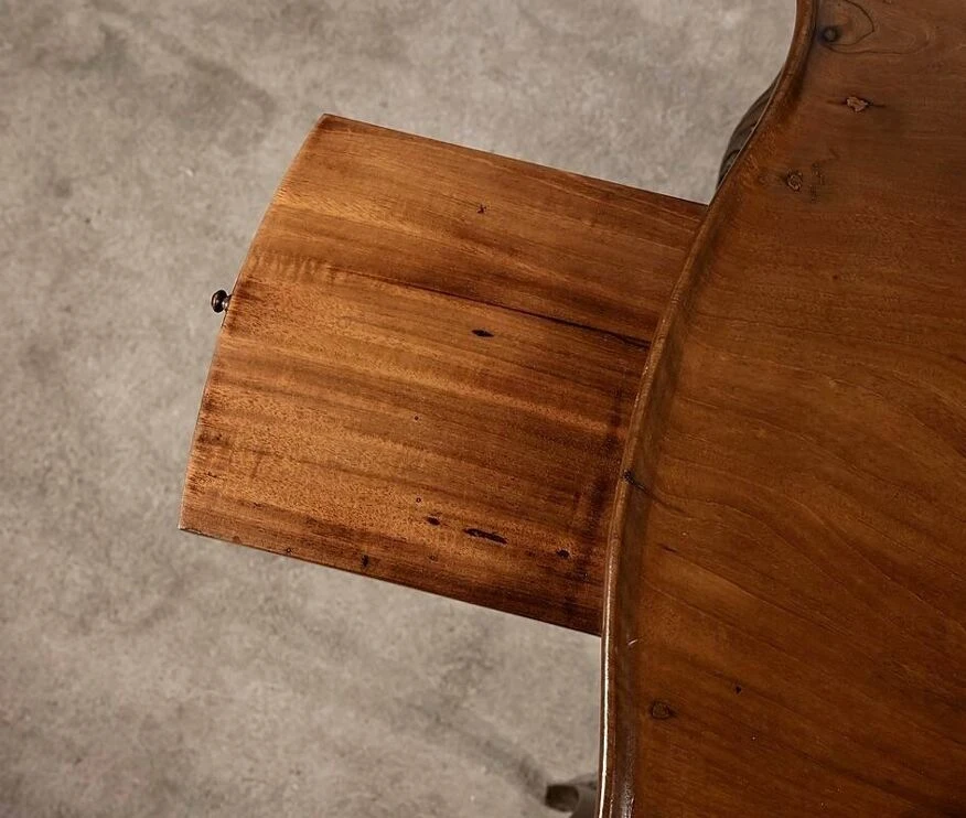 Small Cabaret Table In Mahogany, Louis XV Style, Napoleon III Period – Mid-19th Century 1 Small Cabaret Table In Mahogany, Louis XV Style, Napoleon III Period – Mid-19th Century