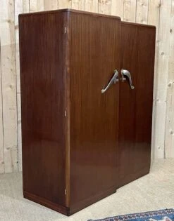 Art Deco Mahogany Wardrobe - Removable Into 2 Parts -Bookcases Sales 4e56551b d92b 4688 80a5 b2e8e1e1e383