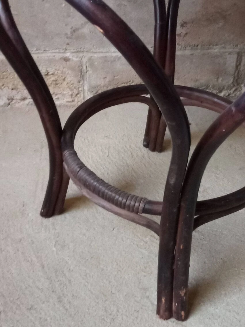 Rattan Coffee Table, 1950s 1 Rattan Coffee Table, 1950s