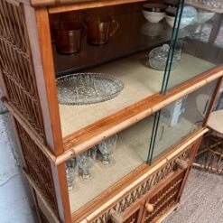 Bookcase Display Unit In Wood And Rattan 22 Bookcase Display Unit In Wood And Rattan -Bookcases Sales 4fe61818 e4cc 45c3 b803 3bb252e8aee7