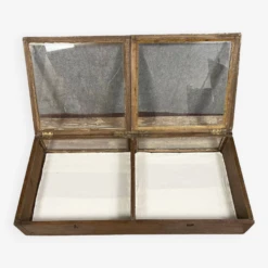 Old Double Store Window To Stand, Napoleon III Period In Solid Wood -Bookcases Sales 50698cd0 f269 4116 a50e f6ff621eee4c