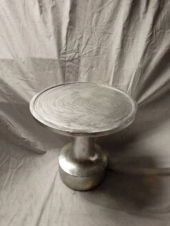 Chromed Wood Side Table -Bookcases Sales 51f04715 4e88 4955 8a31 57524ed606cf