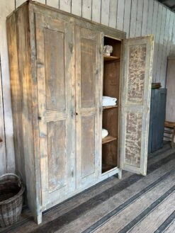Old Wooden Workshop Locker Room