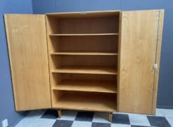 All Shelf Wardrobe Cabinet In Ash Wood By František Mezulánikfor Novy Domov -Bookcases Sales 523f613b 9911 49eb 85ab c515fcacc511