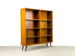Danish Teak Bookcase From Omann Jun, 1960s -Bookcases Sales 52c6ceea 986e 45e3 a3f5 21db7d7c80a1