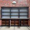 Huge 60s Mahogany Bookcase