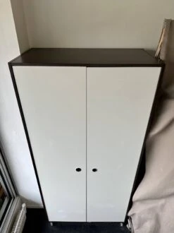 Vintage Wardrobe 70' Chocolate / Ecru Colors -Bookcases Sales 5347d4d4 bad6 4f62 9f3c 9347d8defe23