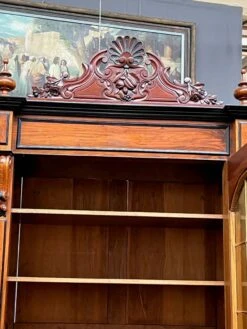 Biedermeier Style Bookcase. -Bookcases Sales 546b412c 71fc 4380 855f 6be34e87db6b