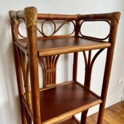 Vintage Bamboo And Rattan Bookcase -Bookcases Sales 58338d7c 00d4 4659 a80c a35f61a2428a