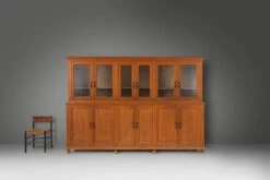 Impressive 12 Doors Monastery Or Display Cabinet In Pine, Belgium, 1890 -Bookcases Sales 5875d7ee f56d 4604 b120 635ebfaaacc8