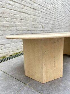 Vintage Traverine Coffee Table -Bookcases Sales 5ab1e8ba ae4b 4a16 8550 ec57cdcd8cc0