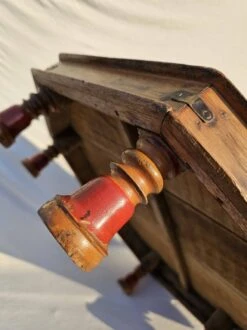 Octagonal Tea Table In Burmese Teak -Bookcases Sales 5b9e5aab d3f4 46c1 99b9 9c34a0cfa2d6