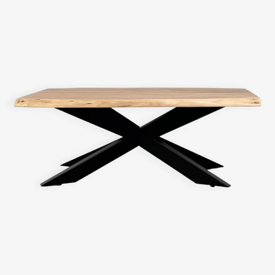 Tree Trunk Coffee Table In Wood And Metal 1 Tree Trunk Coffee Table In Wood And Metal