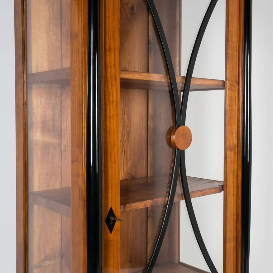 Cherrywood Display Case, Germany, 19th Century, Biedermeier Era 10 Cherrywood Display Case, Germany, 19th Century, Biedermeier Era - Image 10