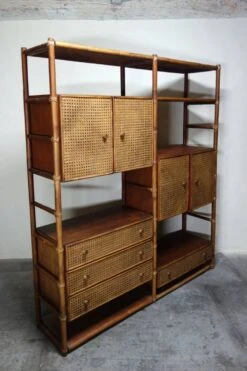 Bamboo And Rattan Bookcase From The 70s 20 Bamboo And Rattan Bookcase From The 70s -Bookcases Sales 60a6a952 480a 4b1b 9a17 1949e008483f