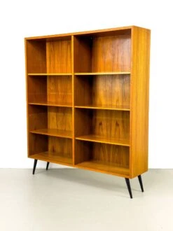 Danish Teak Bookcase From Omann Jun, 1960s -Bookcases Sales 610dca20 659a 4c02 b697 1d9c1e0e8eb6