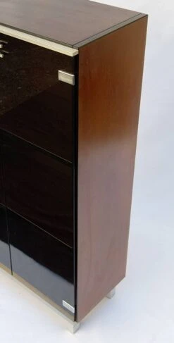 2-door Display Cabinet Design Abbondinterni Italy 1970 75 Cm