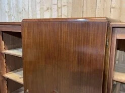 3-door Mahogany Wardrobe In Art Deco Style From The 1950s, Removable Into 3 Parts -Bookcases Sales 631c2af2 ce7b 4d0a 92f2 ffcae8e3b7cd