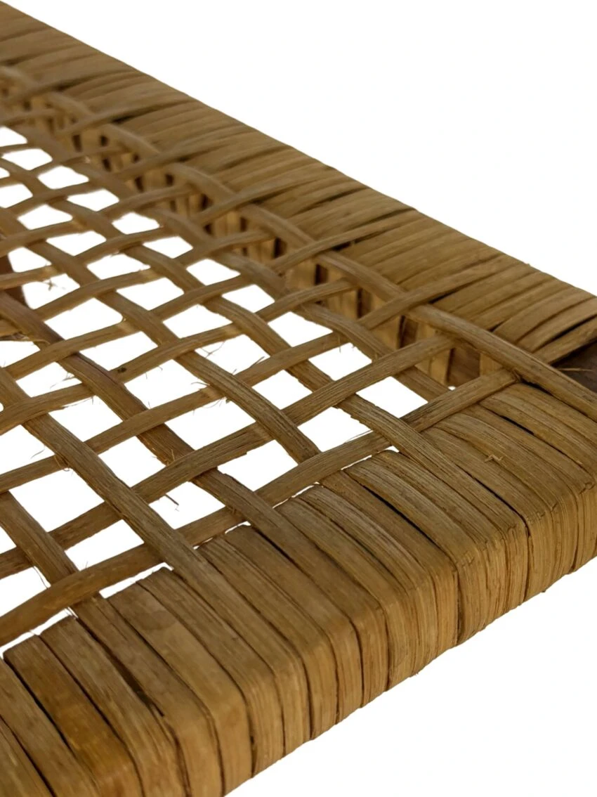 Vintage Side Table Teak Rattan Table From The 1960s 13 Vintage Side Table Teak Rattan Table From The 1960s - Image 13