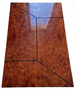 Lacquered Burl Wood Coffee Table With Sliding Top, Paul Michel France, Circa 1970 11 Lacquered Burl Wood Coffee Table With Sliding Top, Paul Michel France, Circa 1970 -Bookcases Sales 63f830e0 3482 41f5 9e55 9629b507b6e7