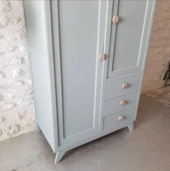 Light Blue Wardrobe And Chest Of Drawers Set -Bookcases Sales 6505cf60 93f1 4d36 accb 3ce8ab81a7b5