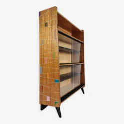Vintage Brown Showcase From Tatra, 1970s -Bookcases Sales 665037dd 04f9 418d b4b0 a6f1f6f1e8ea