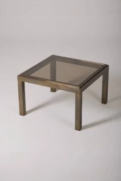 Maison Jansen Style Glass Table